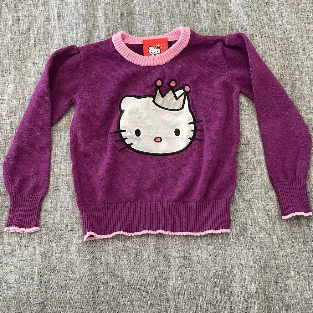 Hello Kitty Girls Sweater Size 4